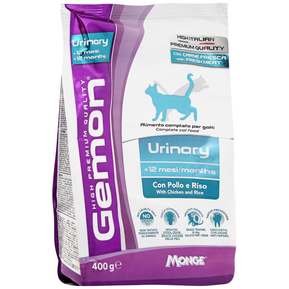 Корм для кошек уринари. Gemon Urinary для кошек 1,5. Gemon Sterilized для кошек 400г. Корм для кошек Gemon (1.5 кг) Cat Urinary с курицей и рисом. Gemon Cat PFB 34/14 Urinary корм для кошек профилактика мкб 20 кг.