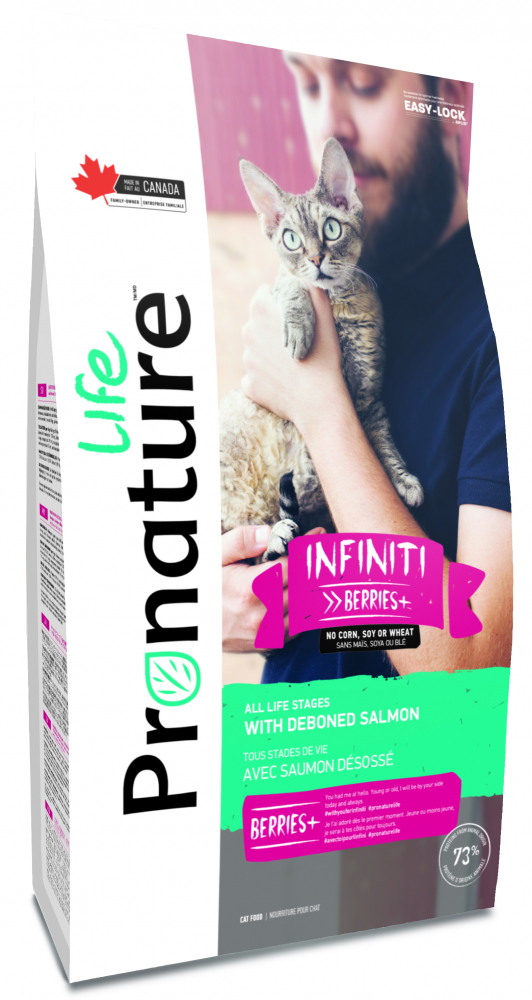 Pronature Life Infiniti для кошек с лососем